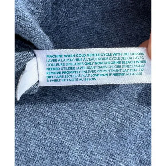 Tommy John soft men's hoodie navy blue medium - Picture 5 of 6